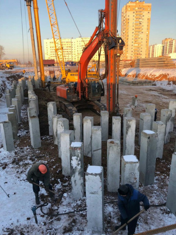 Этап строительства на 03.02.18г. Этап строительства на 03.02.18г.