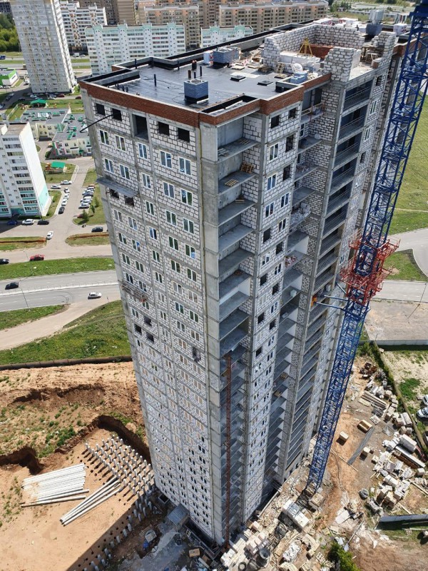 Этап строительства на 01.08.19г. Этап строительства на 01.08.19г.