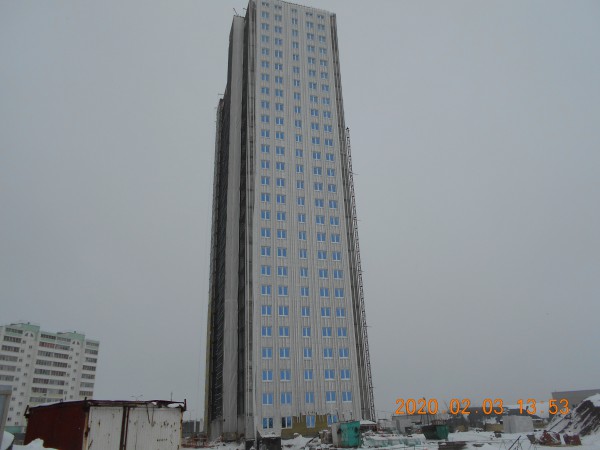 Этап строительства на 03.02.2020г. Этап строительства на 03.02.2020г.
