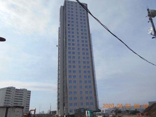 Этап строительства на 02.04.2020г. Этап строительства на 02.04.2020г.