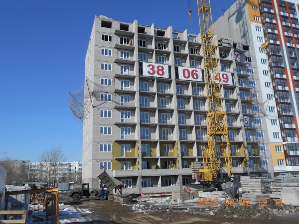 Этап строительства на 02.03.2022г. Этап строительства на 02.03.2022г.