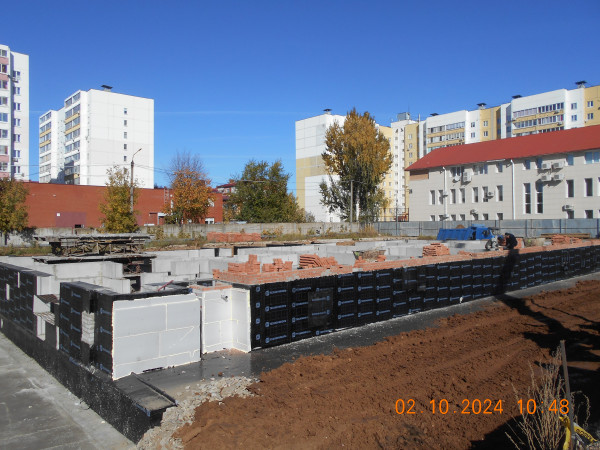 Этап строительства на 03.10.2024 г. Этап строительства на 03.10.2024 г.